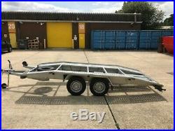 Twin axle car transporter trailer GREAT CONDITION 5m x 2.2m