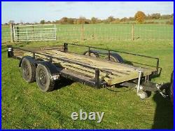 Twin axle trailer 12' x 6' bed Price now reduced