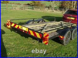 Twin axle trailer 12' x 6' bed Price now reduced