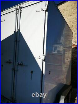 Twin wheel high box trailer 3.09 x 1.83 x 2.72 very secure rear doors