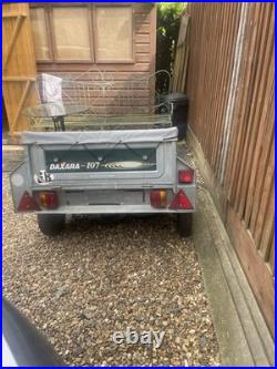 Two Wheel Tipping Trailer DAXARA 107 Good Condition Ready To Go very useful