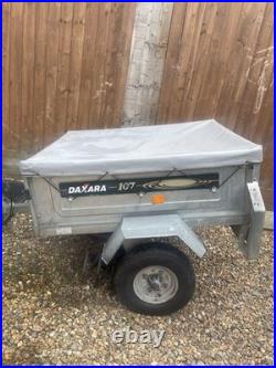 Two Wheel Tipping Trailer DAXARA 107 Good Condition Ready To Go very useful