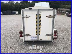 Unbraked Fibreglass box trailer 750kg Solid Will Suit Many Uses L@@K