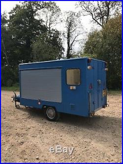 Unique Box Trailer Mobile Workshop Display Exhibition Camper Market Storage Van