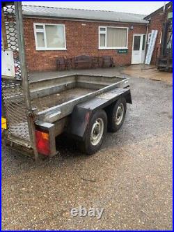 Used 1.5 ton 8x4 ifor williams trailers plant trailer