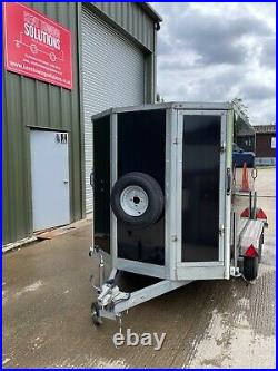 Used 2014 Tickners GT855 Box Trailer 8ft x 5ft x 5ft SPARE WHEEL NO VAT