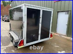 Used 2014 Tickners GT855 Box Trailer 8ft x 5ft x 5ft SPARE WHEEL NO VAT