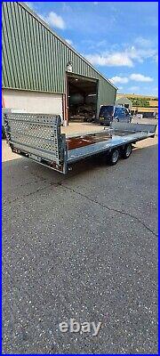 Used 2018 Brian James Connect Trailer 5m x 2.1m Twin Axle 3500Kg Gross Tilt Bed