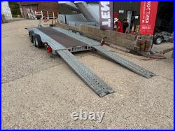 Used 2024 Brian James 5m x 2m Car Transporter Trailer with Manual Winch INC VAT