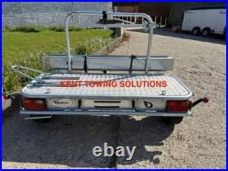 Used 2025 Debon Single Side Loading Bike Motorcycle Trailer Compact Transverse