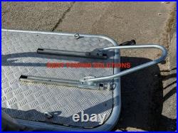 Used 2025 Debon Single Side Loading Bike Motorcycle Trailer Compact Transverse
