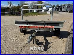 Used 2025 Debon Single Side Loading Bike Motorcycle Trailer Compact Transverse