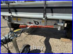 Used 2025 Debon Single Side Loading Bike Motorcycle Trailer Compact Transverse