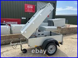 Used Anssems GT500151 Hard Top Camping Aluminium Trailer 500kg 1.51m x 1m Bed