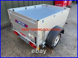 Used Anssems GT500151 Hard Top Camping Aluminium Trailer 500kg 1.51m x 1m Bed
