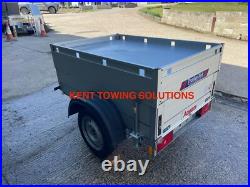 Used Anssems GT500151 Hard Top Camping Aluminium Trailer 500kg 1.51m x 1m Bed