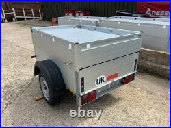 Used Anssems GT500151 Hard Top Camping Aluminium Trailer 500kg 1.51m x 1m Bed