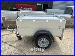 Used Anssems GT500151 Hard Top Camping Aluminium Trailer 500kg 1.51m x 1m Bed