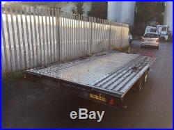 Used BORO Car Transporter Trailer Recovery Tilt bed 2700kg GVW 4.5 m long