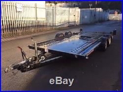 Used Brian James C4 Blue Transporter Trailer 126-2423 with COC sertificate