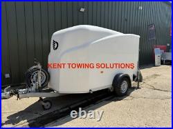 Used Debon 1300 Braked 10ft Box Van Motorcycle Trailer 1300KG MGW NO VAT Used Debon 1300 Braked 10ft Box Van Motorcycle Trailer 1300KG MGW NO VAT