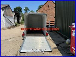 Used Debon 1300 Braked 10ft Box Van Motorcycle Trailer 1300KG MGW NO VAT Used Debon 1300 Braked 10ft Box Van Motorcycle Trailer 1300KG MGW NO VAT