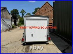 Used Debon 1300 Braked 10ft Box Van Motorcycle Trailer 1300KG MGW NO VAT Used Debon 1300 Braked 10ft Box Van Motorcycle Trailer 1300KG MGW NO VAT