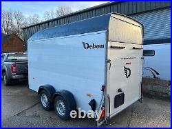 Used Debon C500XL Box Van Trailer 2600KG MGW Side Door + Ramped Tailgate
