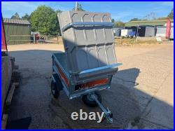 Used Erde 122 Small Camping Trailer With Lockable ABS Lid & Roof Bars NO VAT