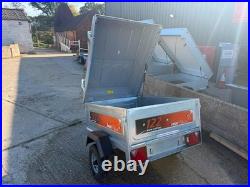 Used Erde 122 Small Camping Trailer With Lockable ABS Lid & Roof Bars NO VAT