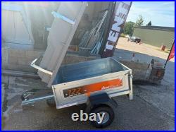 Used Erde 122 Small Camping Trailer With Lockable ABS Lid & Roof Bars NO VAT