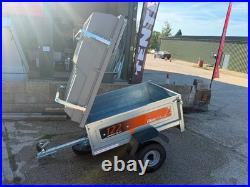 Used Erde 122 Small Camping Trailer With Lockable ABS Lid & Roof Bars NO VAT
