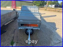 Used Erde 122 Small Camping Trailer With Lockable ABS Lid & Roof Bars NO VAT