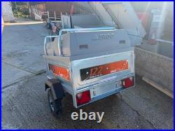 Used Erde 122 Small Camping Trailer With Lockable ABS Lid & Roof Bars NO VAT
