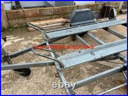 Used Erde CH451 Double Bike Motorcyle Trailer NO VAT 2 Bike Rails