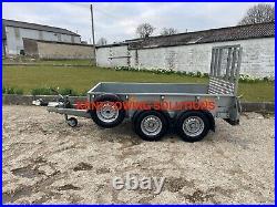 Used Ifor Williams GD84 8ft2 x 4ft1 Twin Axle Trailer + Ramp 2,700kg MGW NO VAT
