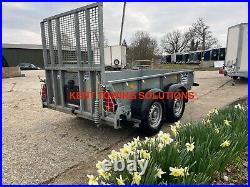 Used Ifor Williams GD84 8ft2 x 4ft1 Twin Axle Trailer + Ramp 2,700kg MGW NO VAT