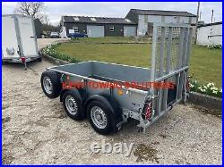Used Ifor Williams GD84 8ft2 x 4ft1 Twin Axle Trailer + Ramp 2,700kg MGW NO VAT