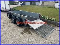 Used Ifor Williams GD84 8ft2 x 4ft1 Twin Axle Trailer + Ramp 2,700kg MGW NO VAT