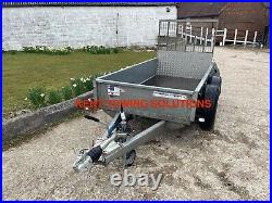 Used Ifor Williams GD84 8ft2 x 4ft1 Twin Axle Trailer + Ramp 2,700kg MGW NO VAT