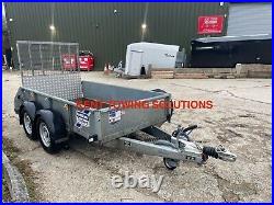 Used Ifor Williams GD84 8ft2 x 4ft1 Twin Axle Trailer + Ramp 2,700kg MGW NO VAT