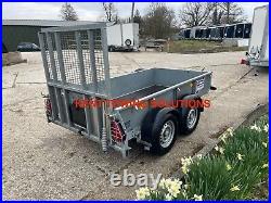 Used Ifor Williams GD84 8ft2 x 4ft1 Twin Axle Trailer + Ramp 2,700kg MGW NO VAT