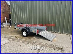 Used Ifor Williams P6 (P6E) Utility Trailer 6.5ft x 4ft Ramp Tailgate NO VAT