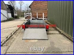 Used Ifor Williams P6 (P6E) Utility Trailer 6.5ft x 4ft Ramp Tailgate NO VAT