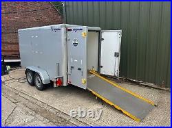 Used Indespension 10ft x 5ft x 5ft TAV5 Twin Axle Braked Box Trailer 2,600kg MGW
