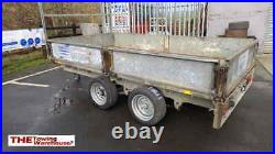 Used/Second hand Ifor Williams LM105 10x5 2600kg flatbed Goods Trailer c/w Ramps