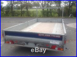 Used/Secondhand Brian James Cargo Connect 3500kg trailer c/w dropsides and ramps