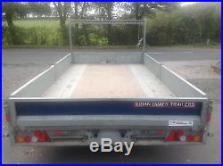 Used/Secondhand Brian James Cargo Connect 3500kg trailer c/w dropsides and ramps