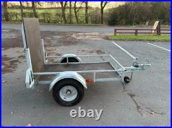 Used Secondhand Lightweight Mobility Scooter & Golf Buggy 5 x 3 Trailer 500kg