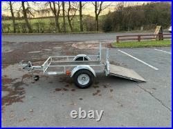 Used Secondhand Lightweight Mobility Scooter & Golf Buggy 5 x 3 Trailer 500kg